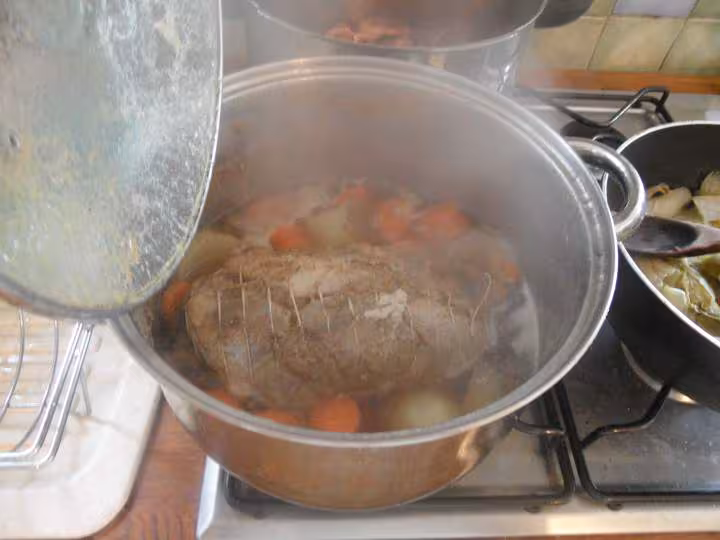 Roti de porc au cidre