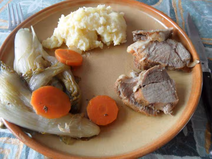 Roti de porc au cidre