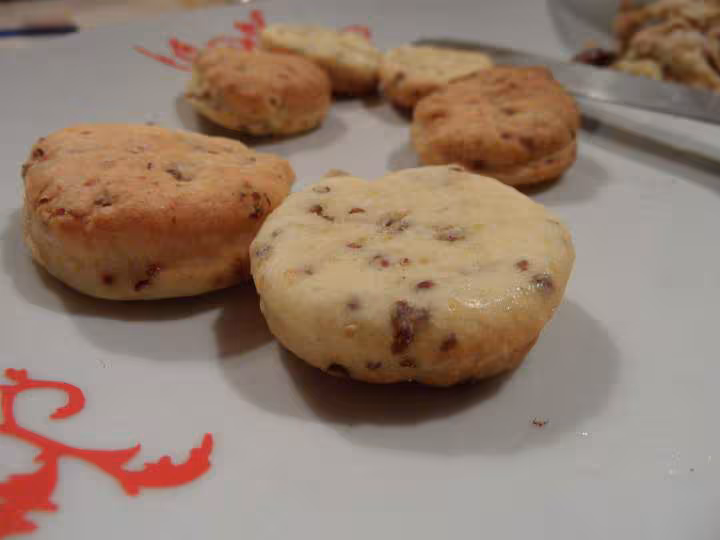 Scones a la moutarde