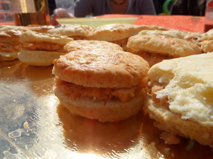 Scones au saumon