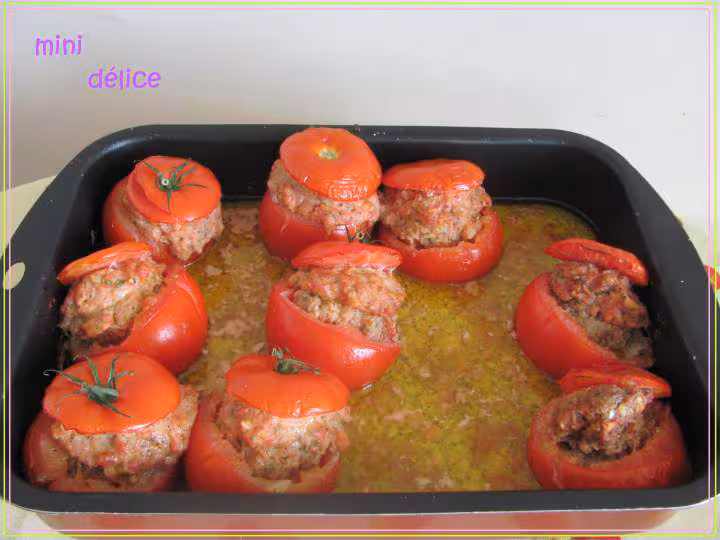 Mes tomates farcies