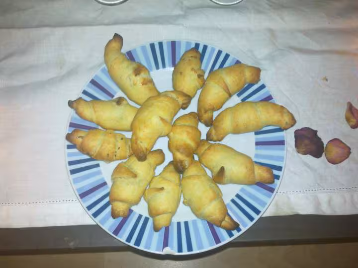 Minis croissants pour aperitf