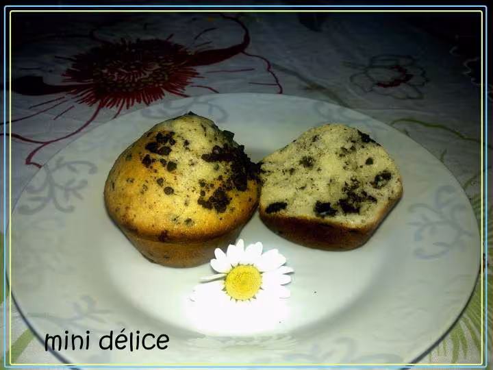 Muffins aux pepites de chocolat
