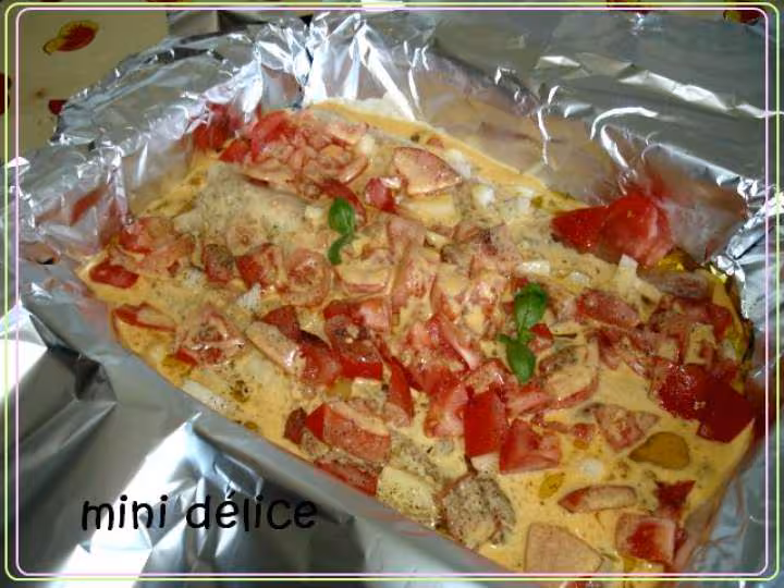 Papillote de colin