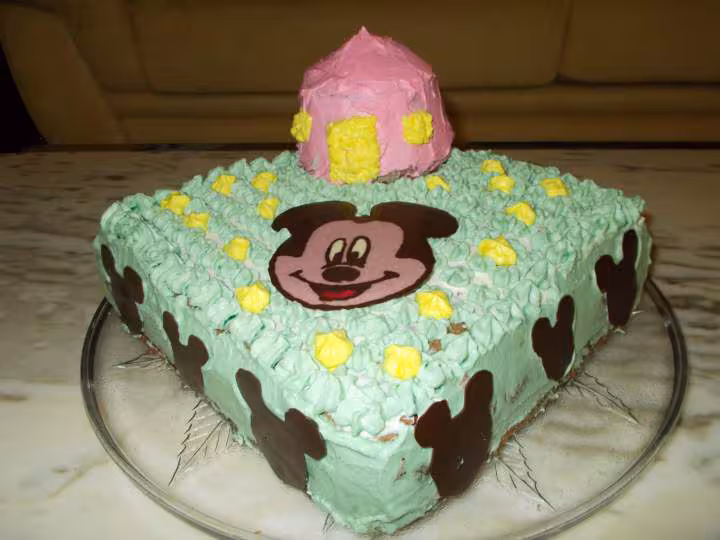 Gateau maison de mickey