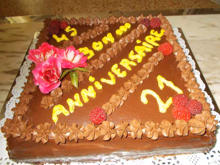 Murier au chocolat gateau d anniversaire