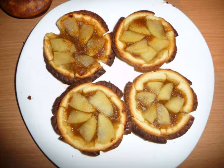 Tartelette pommes pruneaux