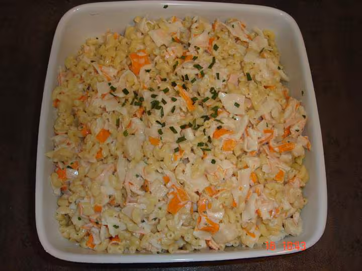 Coquillettes au surimi