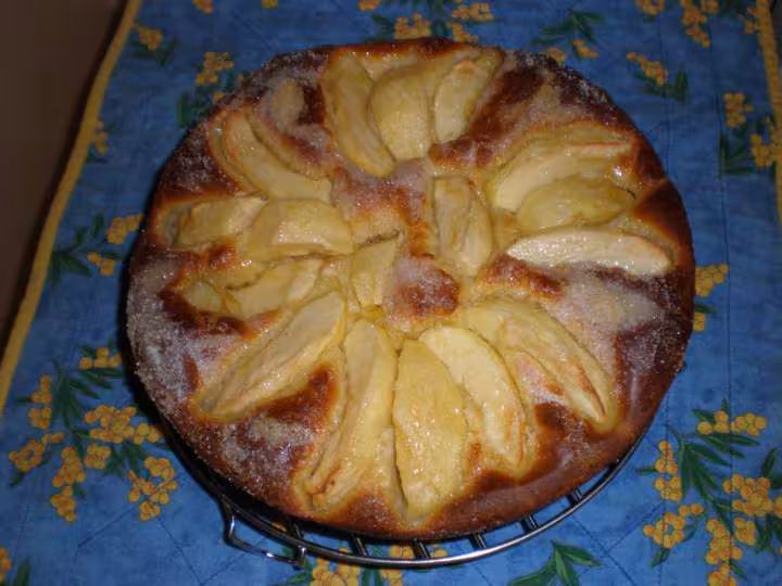 Tarte briochee a la pomme
