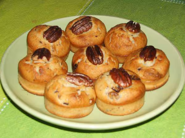 Muffins noix de pecan chocolat