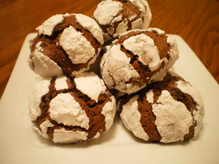 Crinkles au chocolat