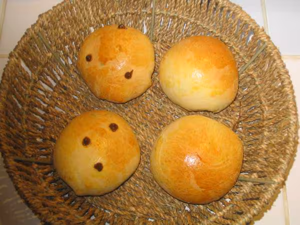 Brioche nature et choco