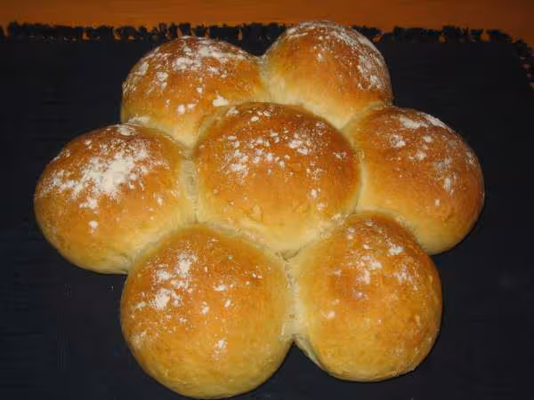 Couronne de petits pains