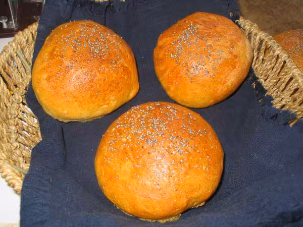 Petits pains aux graines de pavot