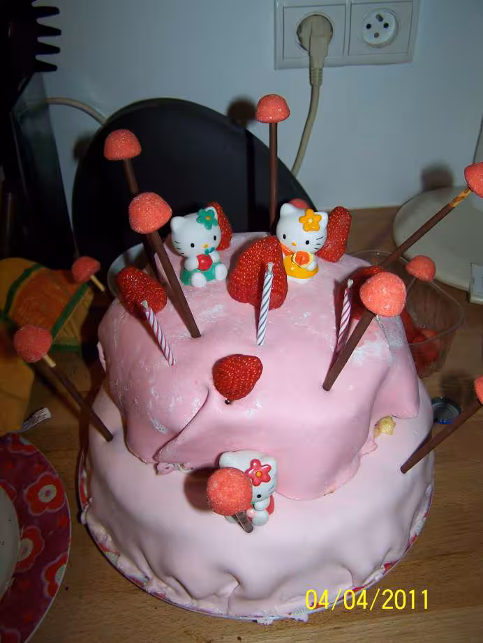 Gateau annif 3 ans ma fille