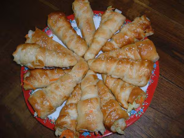 Cornets a la creme de thon 1