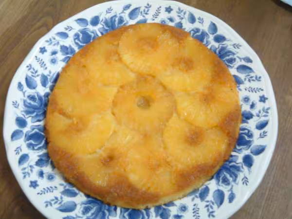 Gateau renverse a l ananas