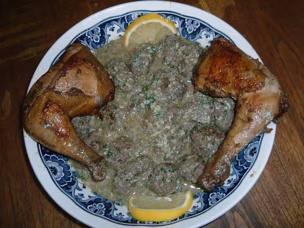 Tajine de kefta a l algerienne