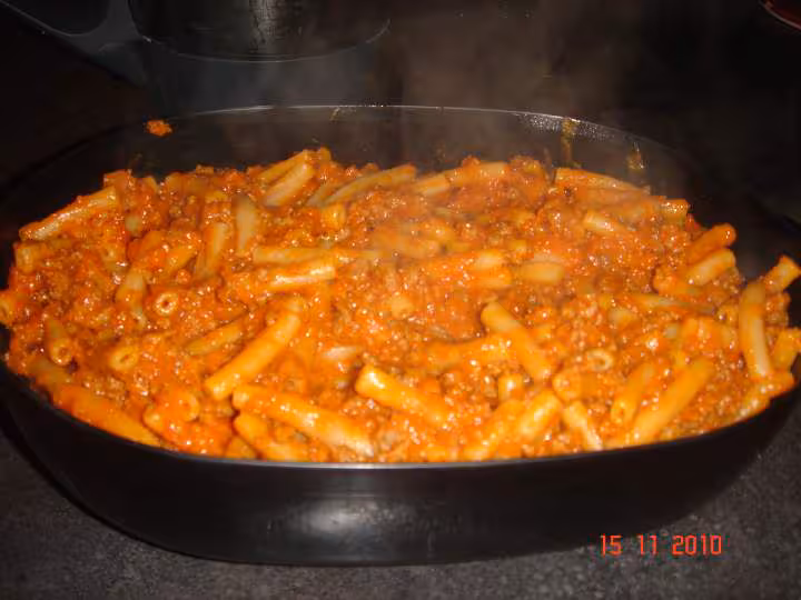 Macaronis bolognaise