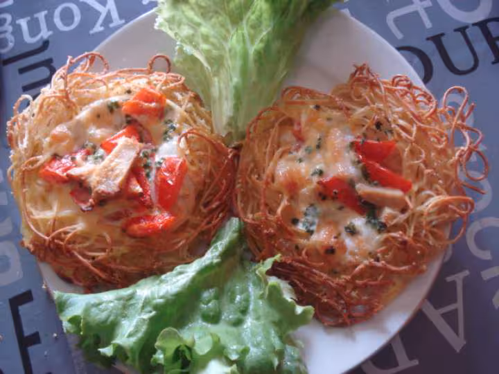 Nids de spaghetti