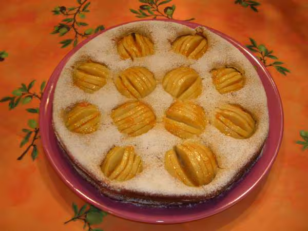 Gateau de pommes a la russe