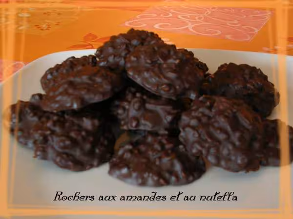 Rochers aux amandes et au nutella