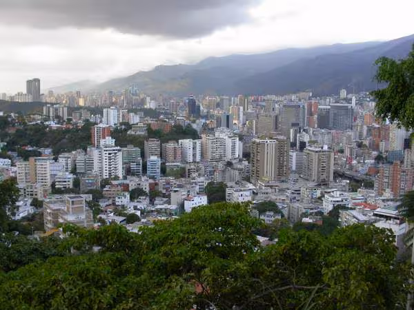 La ville de caracas venezuela