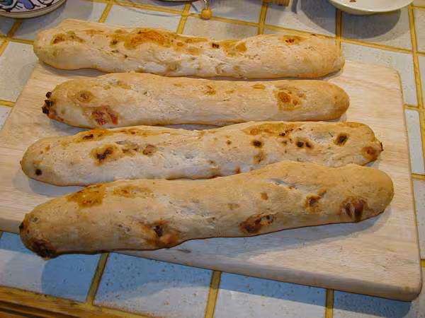 Baguettes lardons