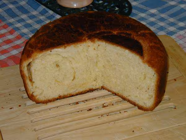 Brioche cocotte interieur