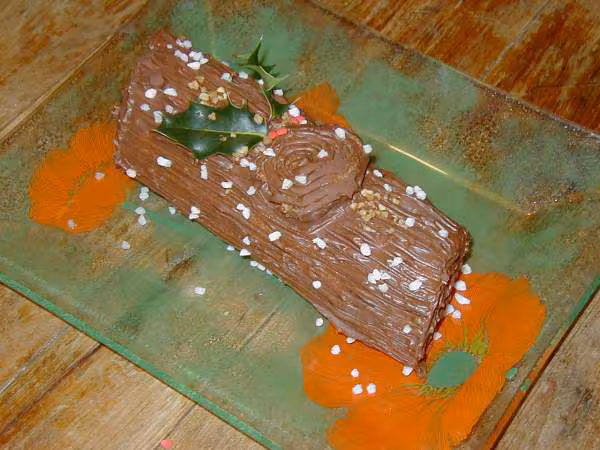 Buche au chocolat