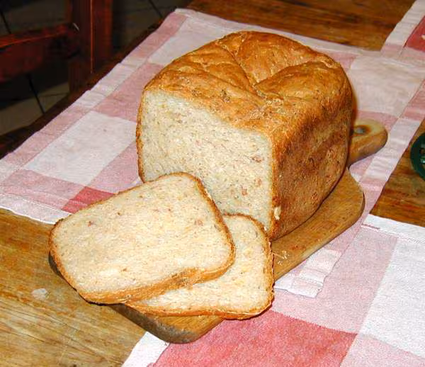 Pain de mie au fromage