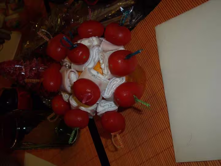 Blanc de dinde fromage ail amp fines herbes amp tomate cerise