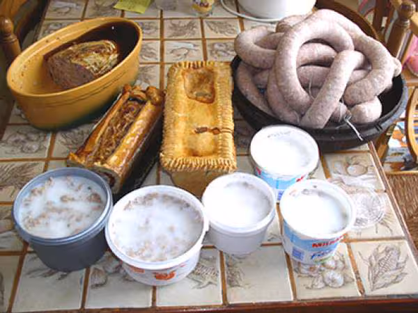 Charcutaille patee croute terrine rillette