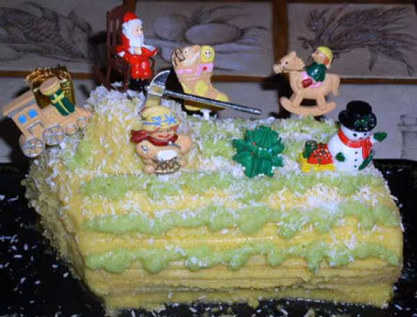 Essai de buche coco