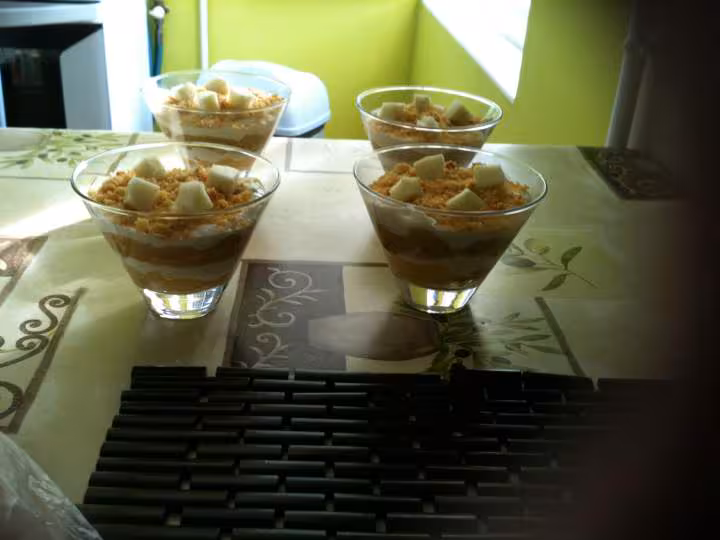 Verrines pommes