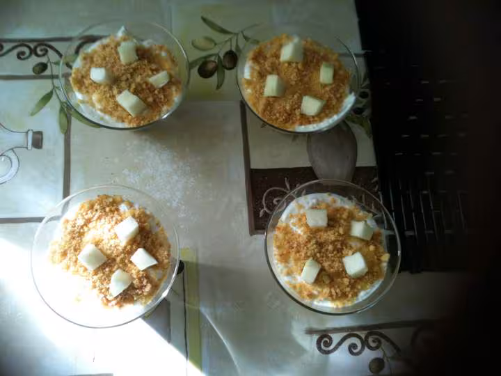 Verrines pommes