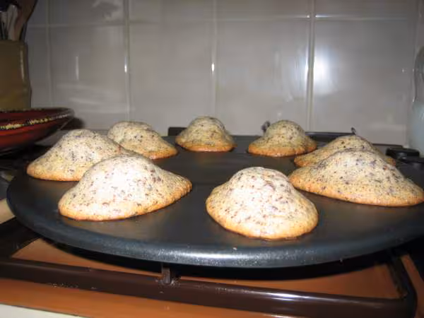 Madeleines au chocolat rape delicieuses