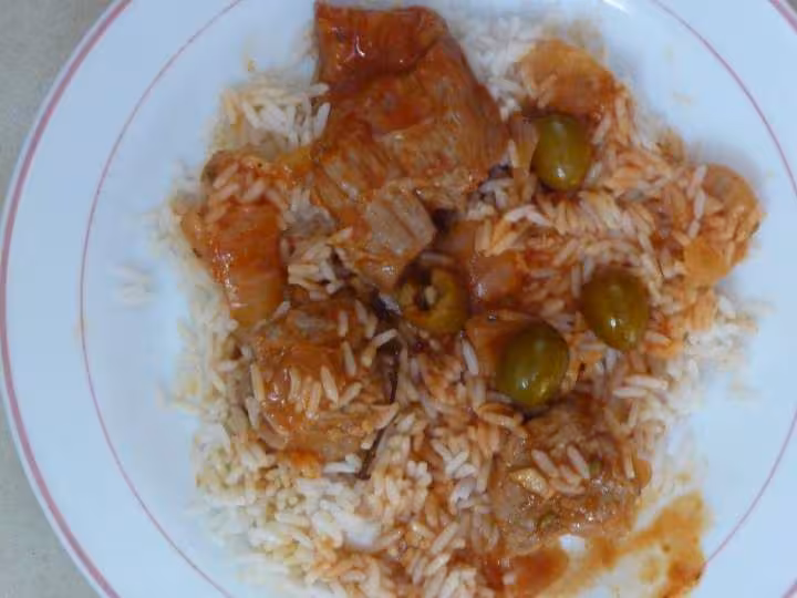 Saute de veau aux olives