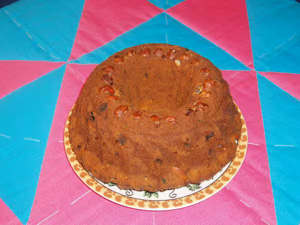 Cake anglais a la banane en forme de gouglopf 23 02 2006