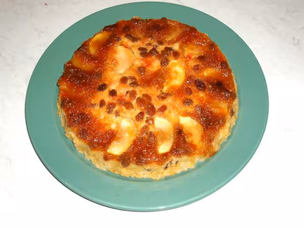 Gateau pommes caramelisees au micro ondes 30 01 05