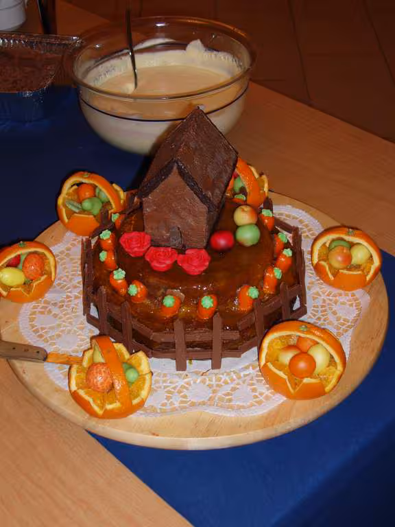 Gateau theme jardinage 2