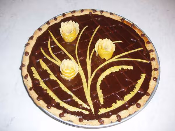 Tarte citron chocolat de flore88 25 02 2006