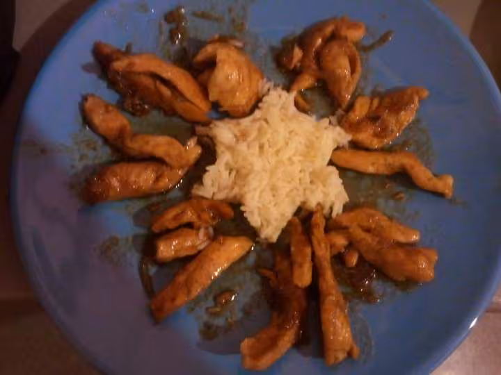 Poulet au caramel version chinoise