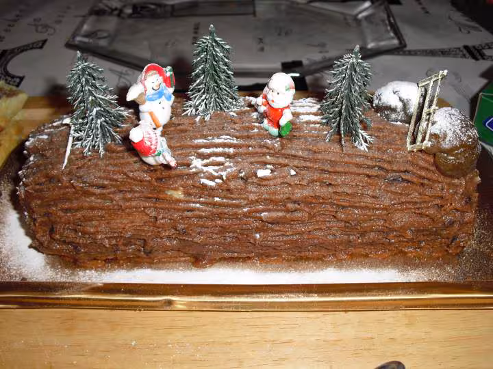 Buche aux marrons