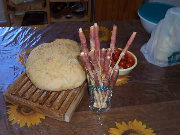 Apero italien et pain arabe