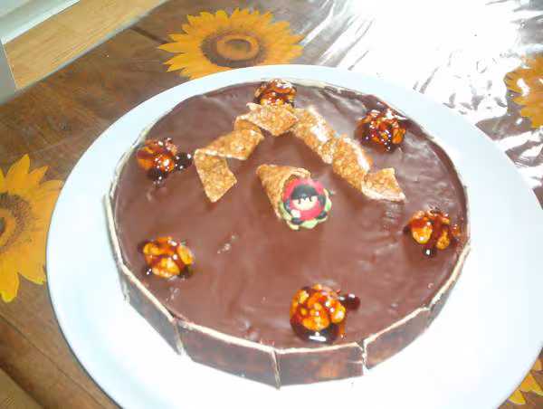 Delice chocolat au lait noix
