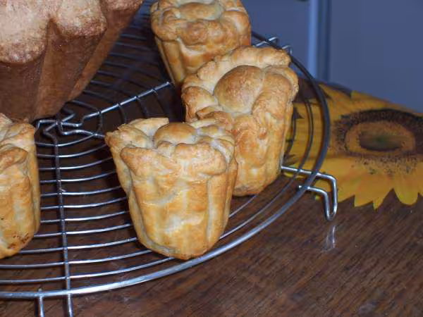 Feuilletes champignons foie gras