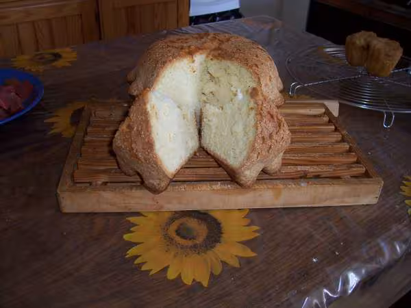L interieur du biscuit de savoie