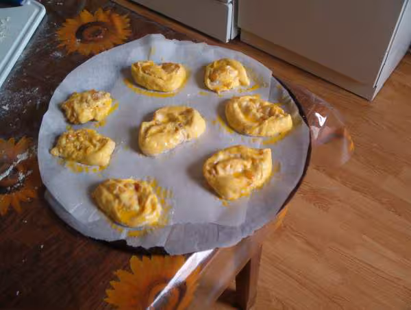 La patela creme patissiereles raisins