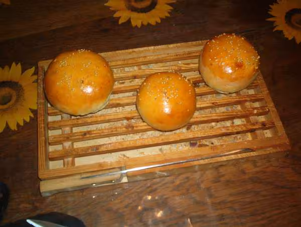 Petits pains cuits